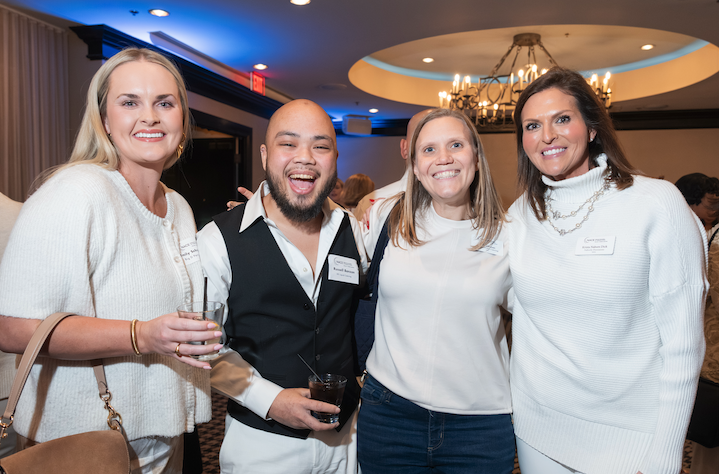 Guests during cocktail hour at Hotel ZaZa Dallas