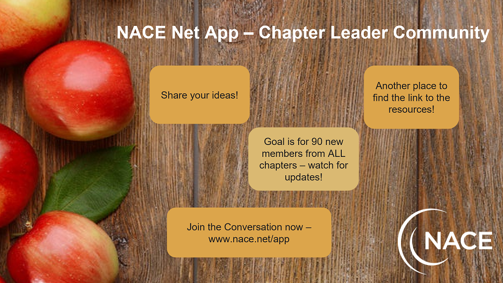 NACE Net App - Chapter Leader Community