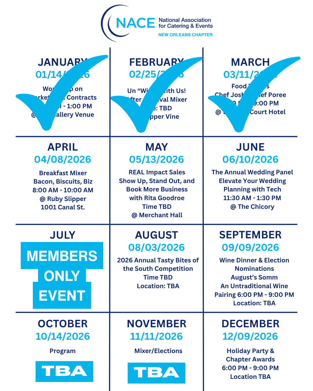 Save the dates with NEW ORLEANS