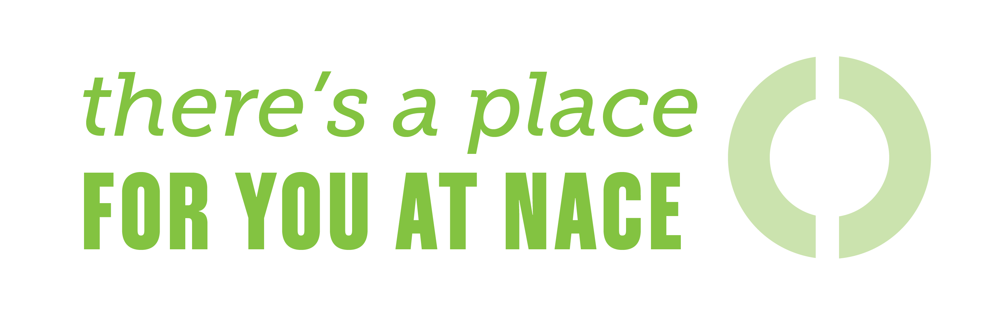 Theres a place for you at NACE logo