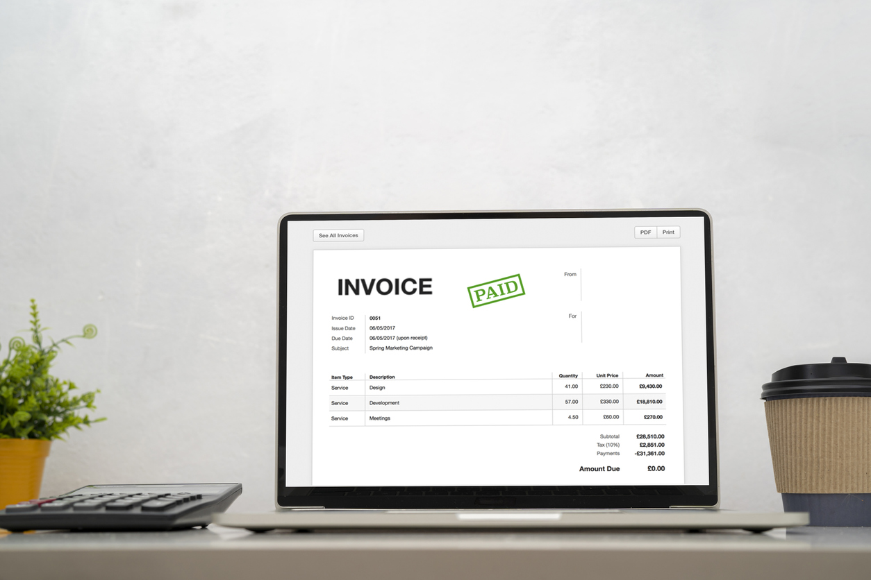 invoicing your clients