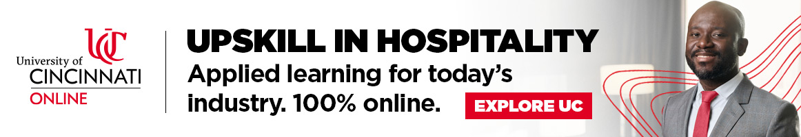 U of Cincinnati Online Upskill in Hospitality