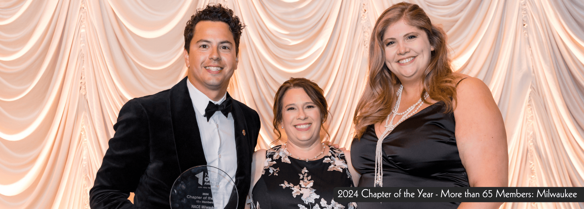 2024 Chapter of the Year up to more than 65 Members Winner Milwaukee. Photo by Front Room Studios.