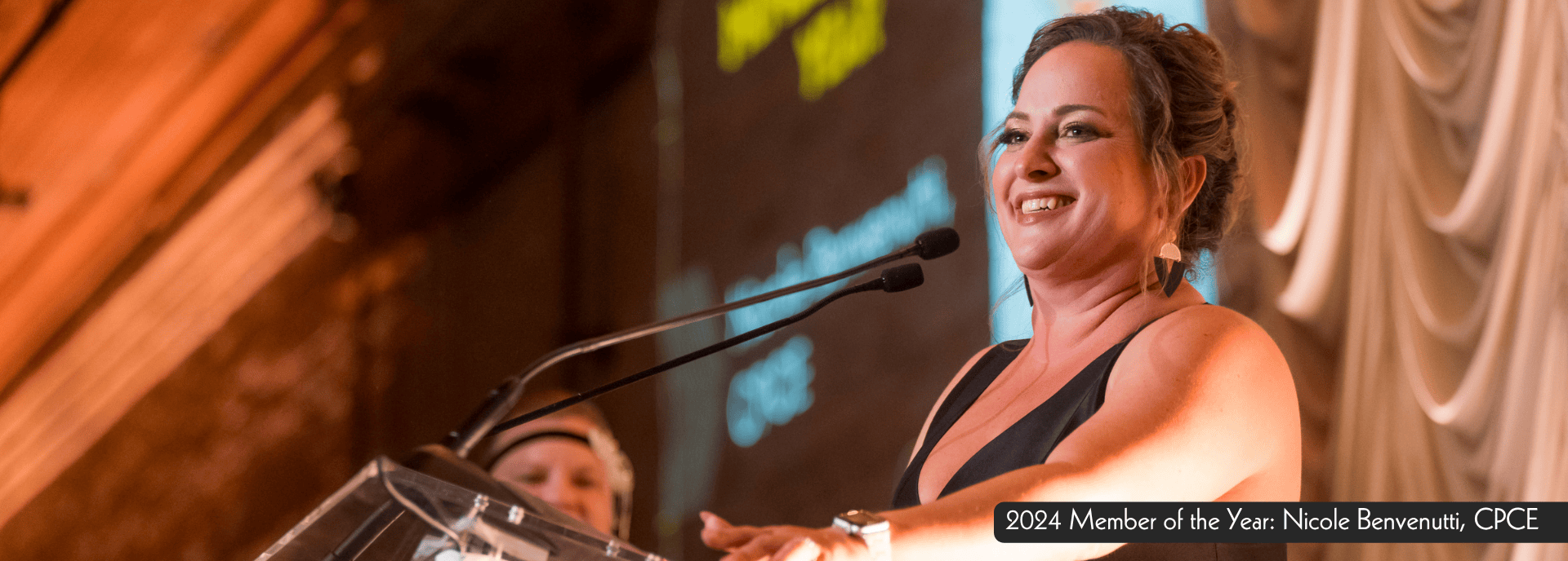 2024 Member of the Year, Nicole Benvenutti, CPCE. Photo by Front Room Studios.