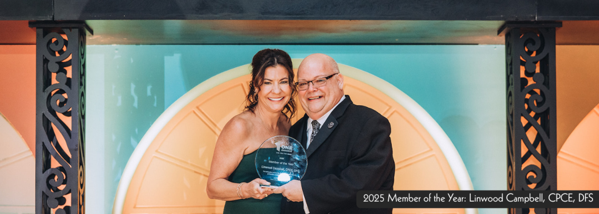 2025 NACE Member of the Year Linwood Campbell, CPCE, DFS