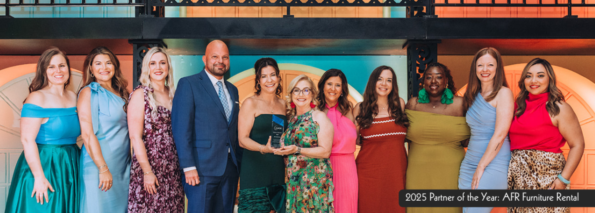 2025 NACE Partner of the Year AFR Furniture Rental