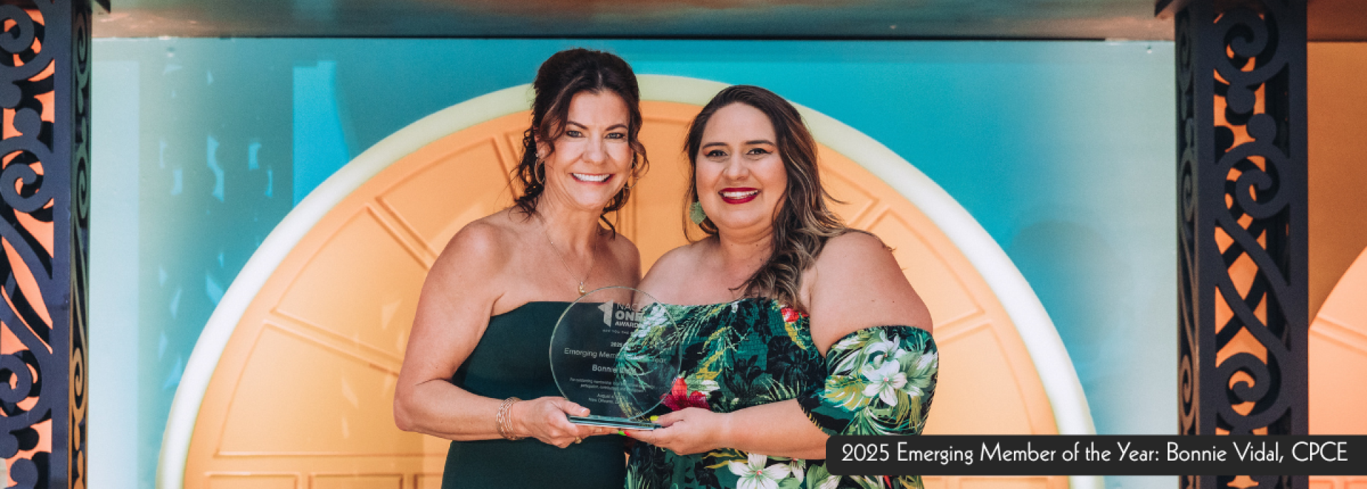 2025 Emerging Member of the Year Bonnie Vidal, CPCE